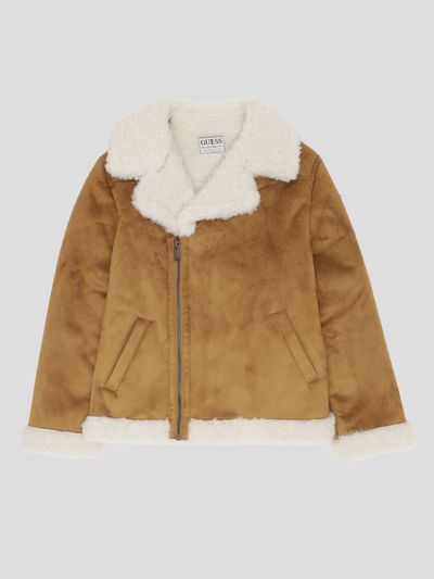 Chamarra Guess Kids Faux Para Niño