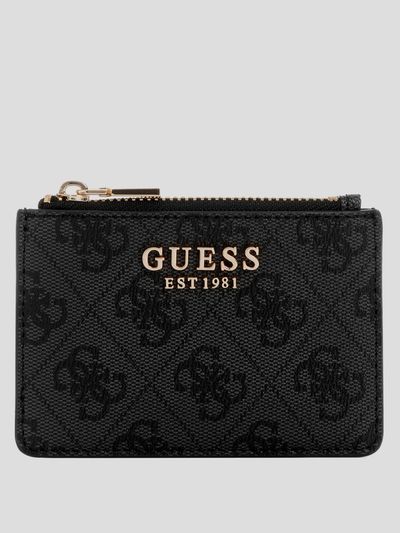Cartera Zip Around Card Case Guess Laurel
