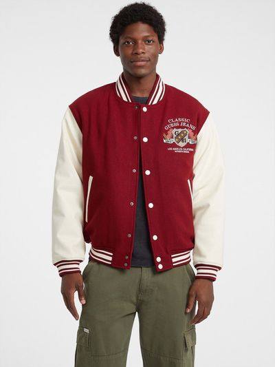 Chamarra Guess Letterman - Guess Jeans