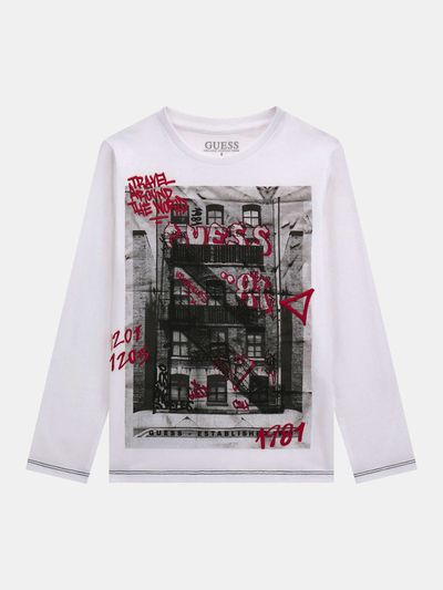 Playera Guess Kids Para Niño
