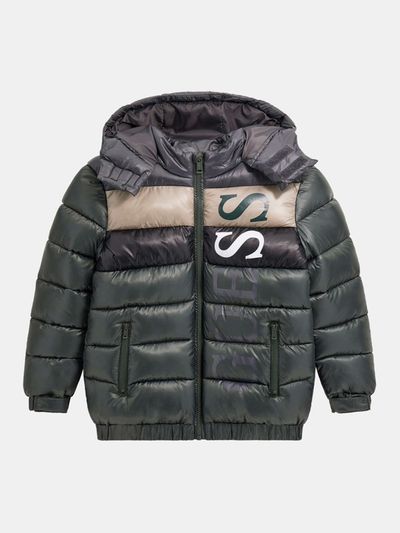 Chamarra Guess Kids Puffer Para Niño