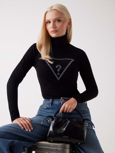 Suéter Guess Triangle Logo