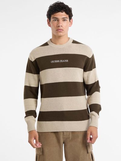 Suéter Guess Striped - Guess Jeans