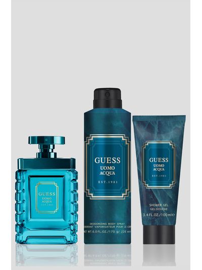 Gift Set Fragancia Guess UOMO ACQUA
