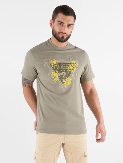 Playera Guess Flower Triangle