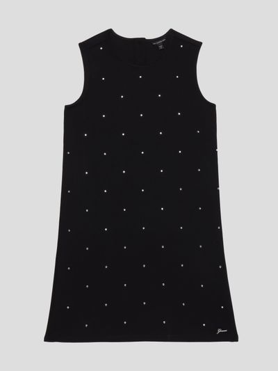 Vestido Guess Kids Punto Milano Para Niña