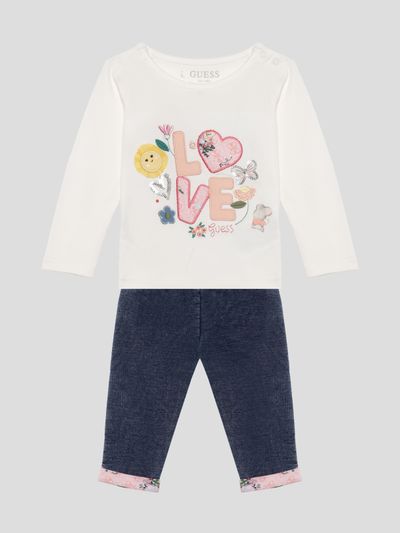 Conjunto Guess Kids Para Bebé