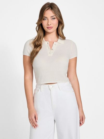 Playera Tipo Polo Guess Mona