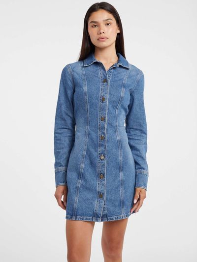 Vestido Guess Seamed - Guess Jeans