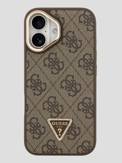 Funda Para Celular iPhone 17 Guess Triangle Stand Magsafe