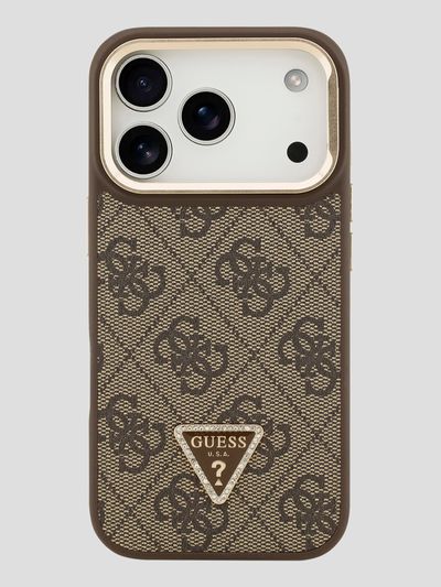 Funda Para Celular iPhone 17 Pro Max Guess Triangle Stand Magsafe