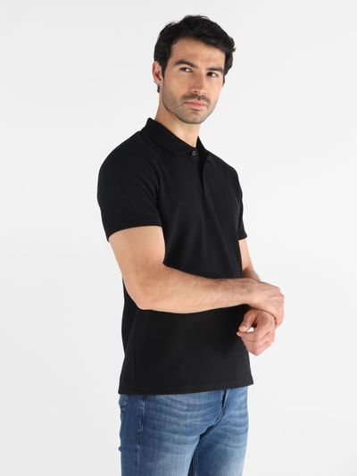 Playera Tipo Polo Guess Waffle